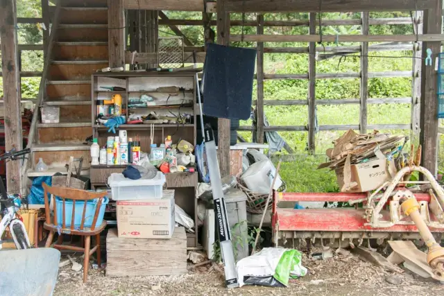 物置の片付けがなかなか進まないのはなぜ？